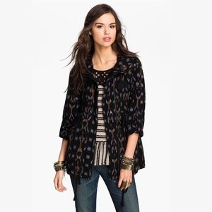 Free People Ikat Utility Jacket - sz S